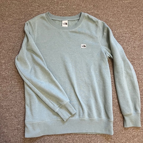 The North Face Women's Light Green Sweatshirt - Picture 1 of 2